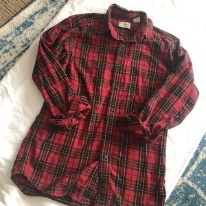LL Bean Flannel Men’s S